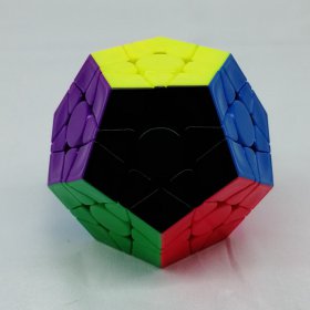 DaYan Megaminx V2 Magnetic Speed Cube with Corner Ridges Black-bottom Color Version