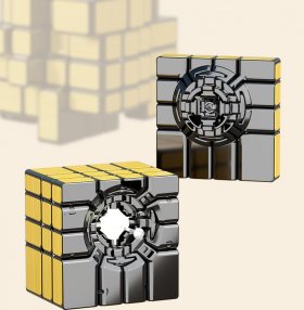 SengSo 4x4x4 Mirror Cube Golden